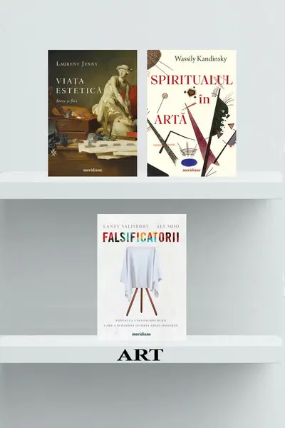 Pachet cadou pentru un pasionat de Artă (Falsificatorii, Viata estetică, Spiritualul) - Jenny Laurent, Wassily Kand...