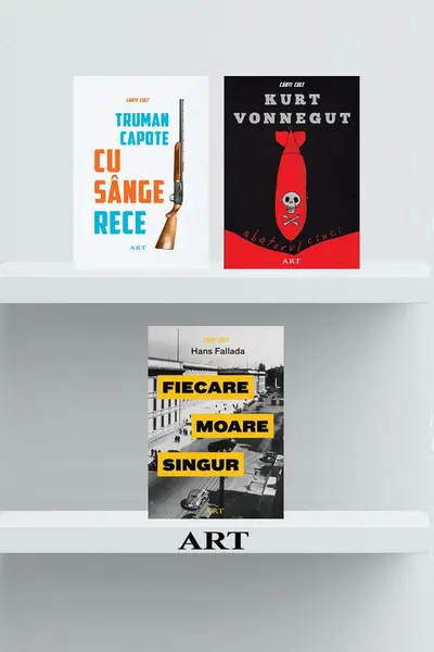 Pachet Cărți Cult ( Abatorul cinci, Fiecare moare singur, Cu sânge rece) - Hans Fallada, Kurt Vonnegut...