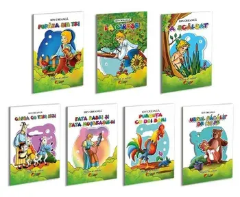 Pachet carti de colorat. Literatura romana/Ion Creanga