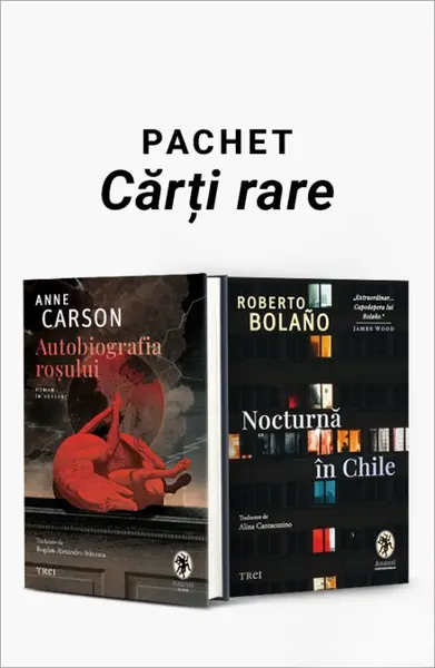 Pachet Cărți rare. Autobiografia roșului/Nocturnă în Chile - Anne Carson