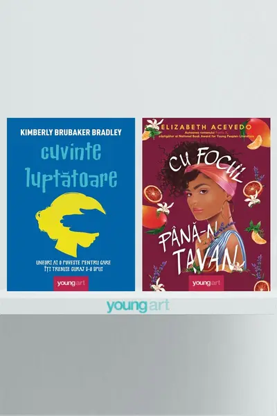 Pachet cărți vindecătoare (Cuvinte luptătoare, Cu focul până-n tavan) - Elizabeth Acevedo, Kimberly...