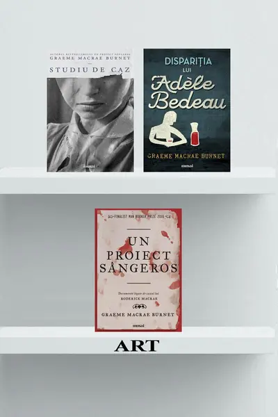 Pachet cărțile musai G.M Burnet 3 volume - Graeme Macrae Burnet