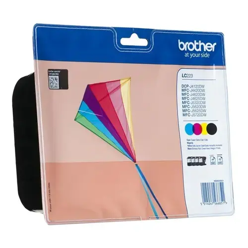 Pachet cartuse cerneala Brother LC223, acoperire 2200 pagini