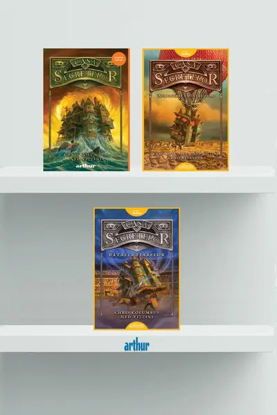 Pachet Casa Secretelor (3 volume, ediție hardcover)