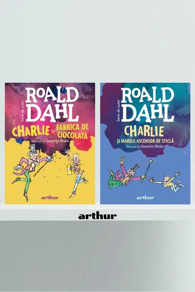 Pachet Charlie ( Roald Dahl) 2 volume