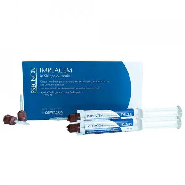 Pachet Ciment coroane si punti – ImplaCem 2 X 5 ml automix Dentalica