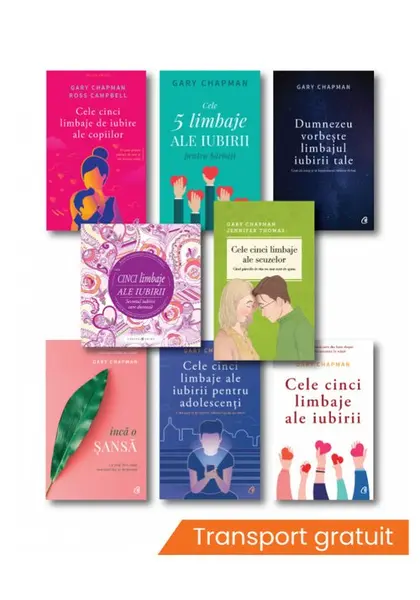 Pachet complet Gary Chapman - Set 8 carti