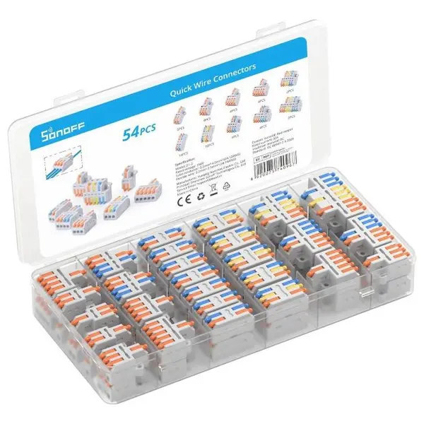 Pachet conectori de imbinare a firelor Sonoff (54 buc) 6920075740967