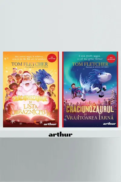 Pachet Crăciunozaurul ( Lista obraznicilor, Vrăjitoarea Iarnă)