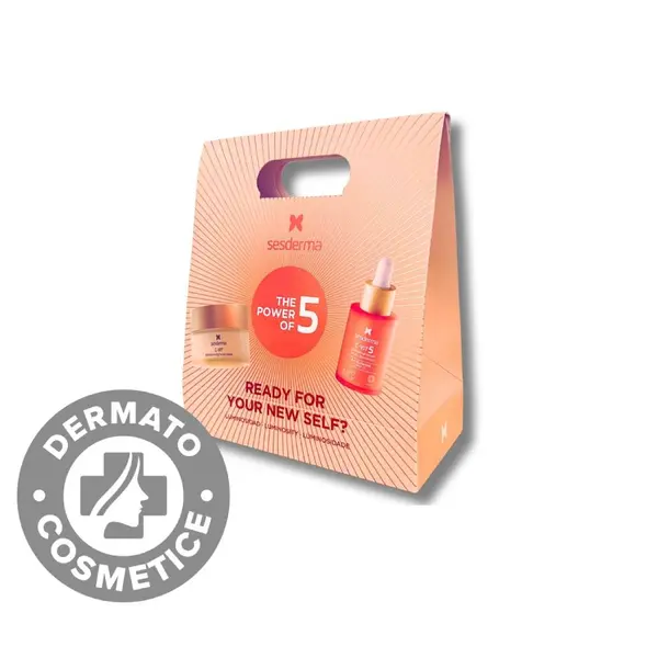 Pachet Crema de fata cu Vitamina C 50ml + Serum cu Vitamina C 30ml, Sesderma