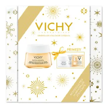 Pachet Crema de zi Neovadiol Peri-Menopause, 50 ml, Vichy