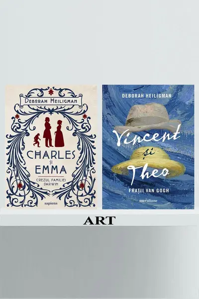 Pachet D. Heiligman (Charles și Emma, Frații Van Gogh) - Deborah Heiligman