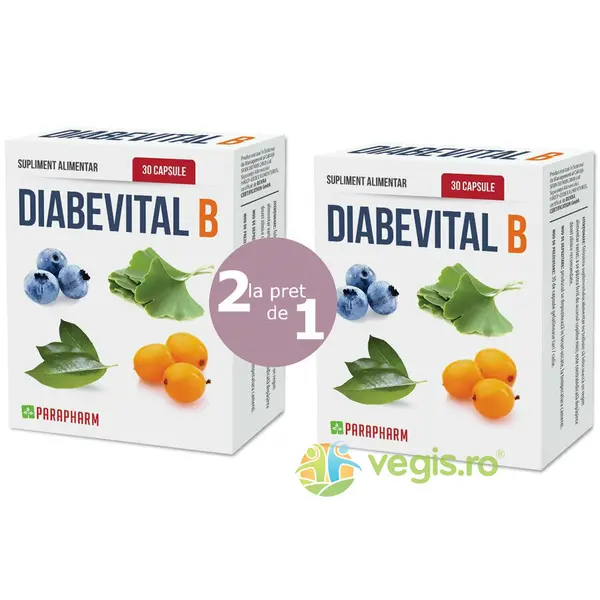 Pachet Diabevital B 30cps+30cps