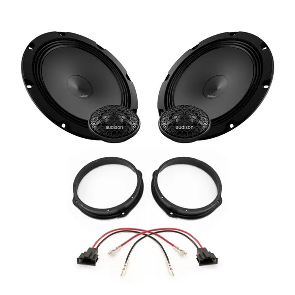 Pachet difuzoare auto Audison Prima dedicat usi fata Audi A3 2020-2022, RMS 100 W