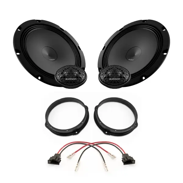 Pachet difuzoare auto Audison Prima dedicat usi fata Audi A3 Coupe 2013-2020, RMS 100 W