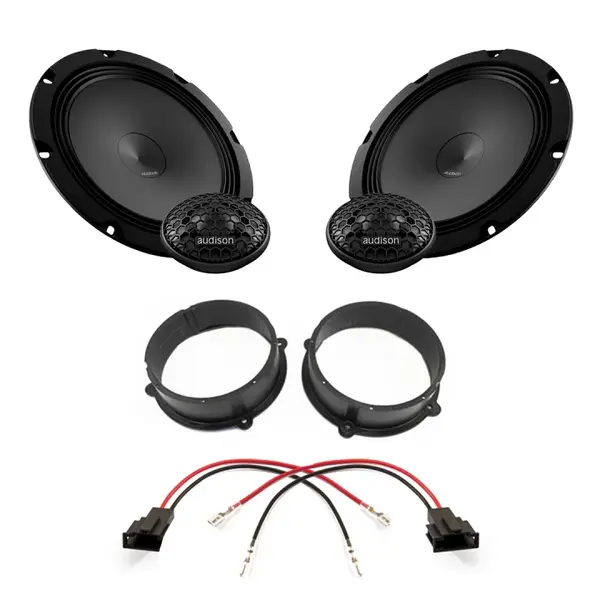 Pachet difuzoare auto Audison Prima dedicat usi fata Audi Q3 2012-216, RMS 100W