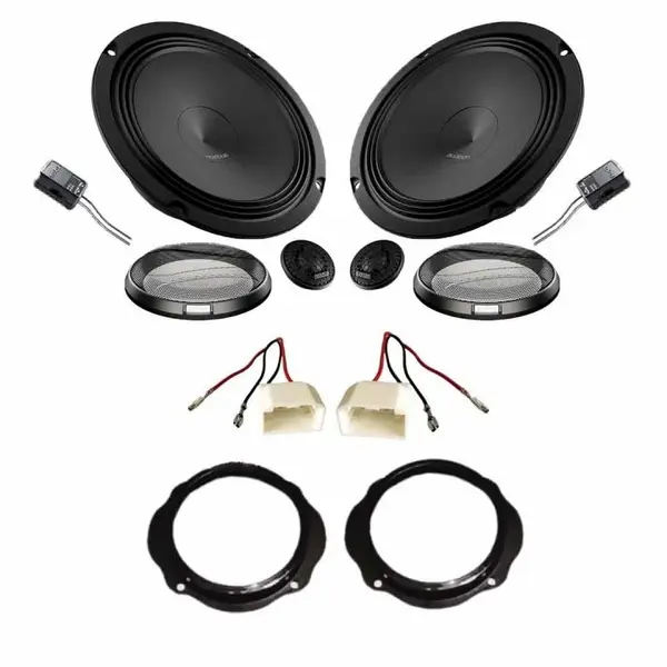 Pachet difuzoare auto Audison Prima dedicat usi fata Ford Focus C-Max 2003-2010, RMS 100W