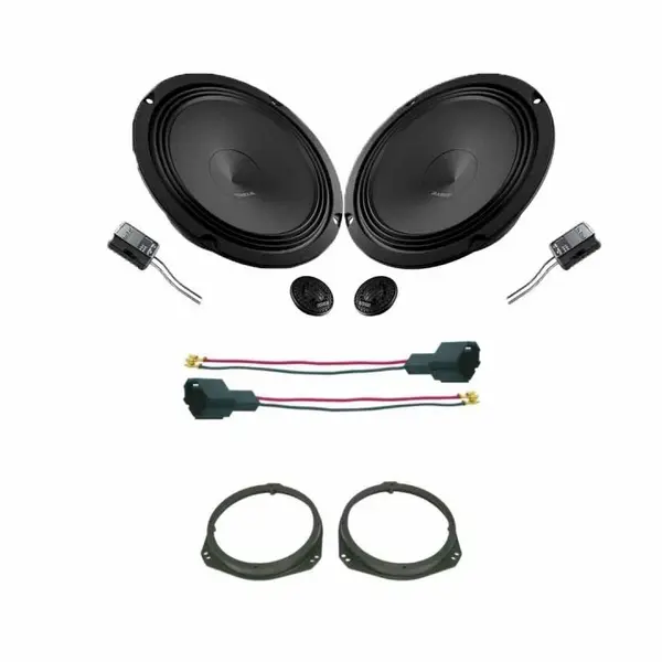 Pachet difuzoare auto Audison Prima dedicat usi fata Opel Corsa E 2014-2019, RMS 100W