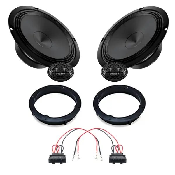 Pachet difuzoare auto Audison Prima dedicat usi fata Skoda Fabia 2014-2021, RMS 100W