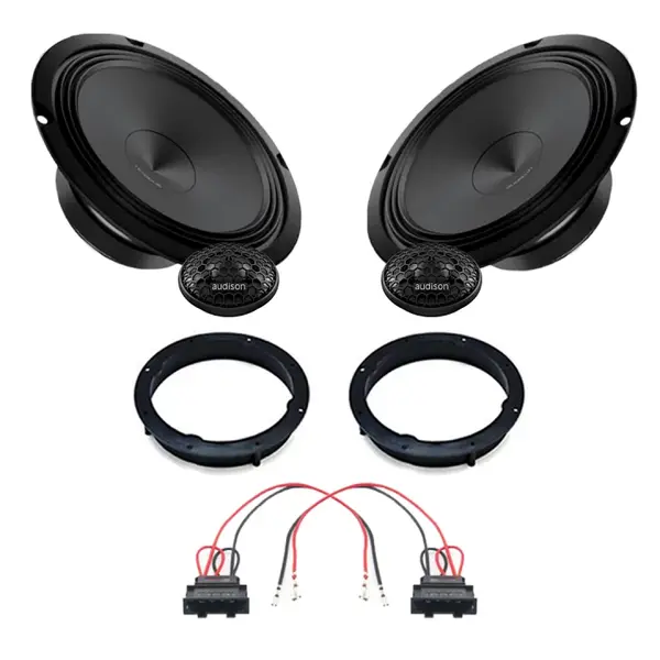 Pachet difuzoare auto Audison Prima dedicat usi fata Skoda Karoq 2017-, RMS 100W