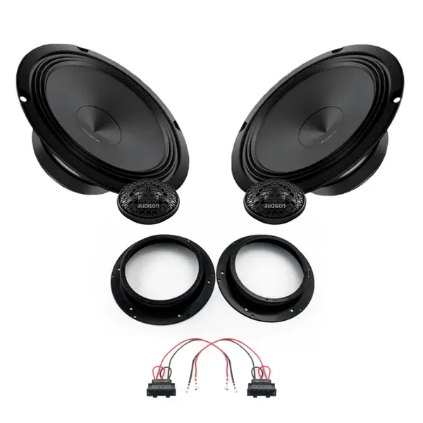 Pachet difuzoare auto Audison Prima dedicat usi fata Skoda Superb 2015-, RMS 100W