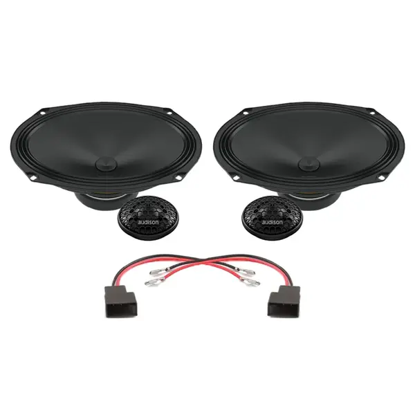 Pachet difuzoare auto Audison Prima dedicat usi fata Toyota Avensis 2009-2018, RMS 100W