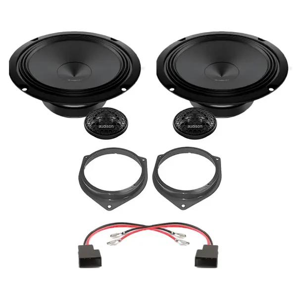 Pachet difuzoare auto Audison Prima dedicat usi fata Toyota Rav 4 2012-2018, RMS 100W