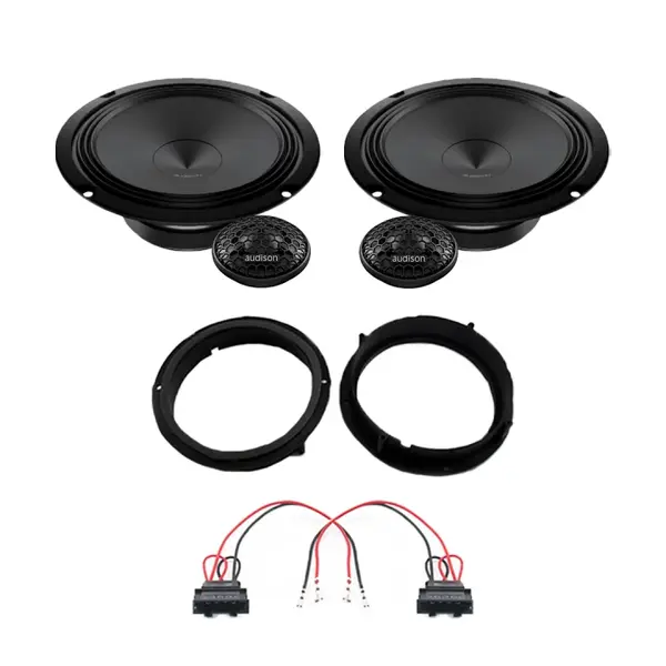 Pachet difuzoare auto Audison Prima dedicat usi fata Volkswagen T-Roc 2017-, RMS 100W