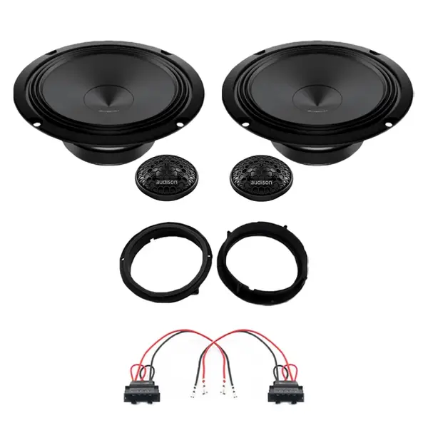 Pachet difuzoare auto Audison Prima dedicat usi fata Volkswagen Jetta 7 2018-, RMS 100W