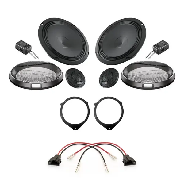 Pachet difuzoare auto Audison Prima dedicat usi spate Audi A4 2004-2008, RMS 100 W