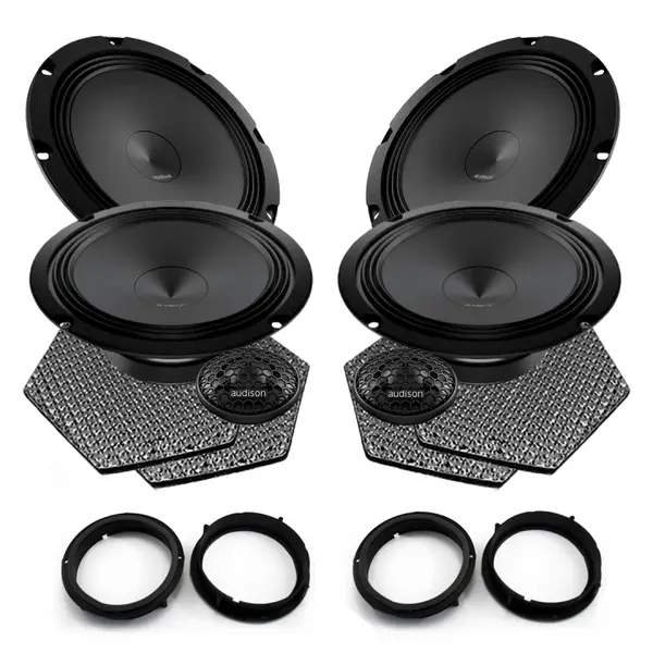 Pachet difuzoare auto Audison Prima dedicat Volkswagen Tiguan 2016-, RMS 100W, 200mm