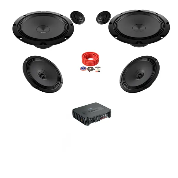 Pachet difuzoare auto cu amplificator dedicat Audi TT 8J 2006 - 2010 Audison Prima 520 W