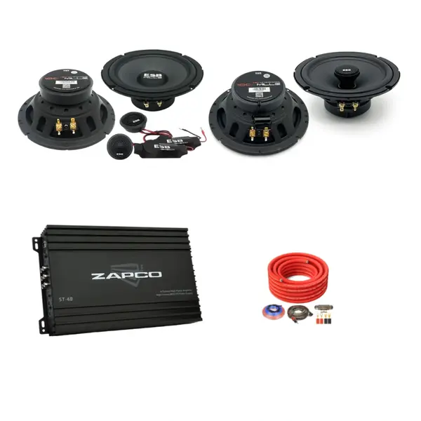 Pachet difuzoare auto cu amplificator dedicat Honda CR‑V gen.6 2023 - prezent ESB 1000 260 W