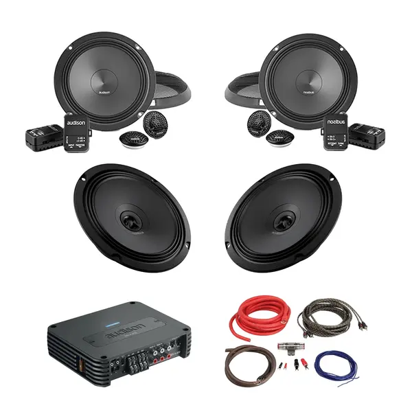 Pachet Difuzoare Auto cu amplificator Nissan Altima 2002-2006 Audison Prima 560 W