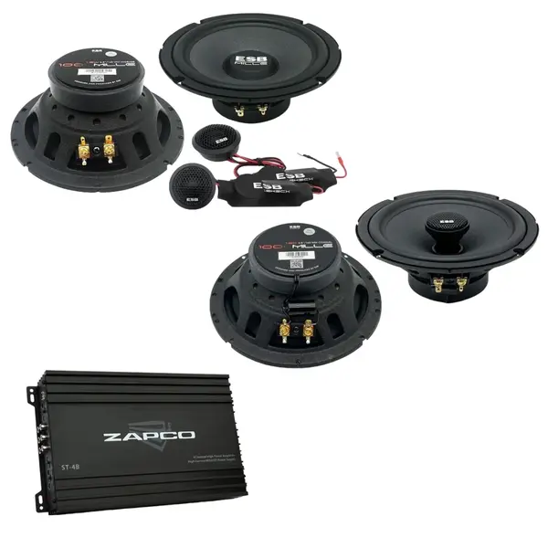 Pachet Difuzoare Auto cu amplificator Toyota Yaris 2021-2023 ESB 1000 260 W