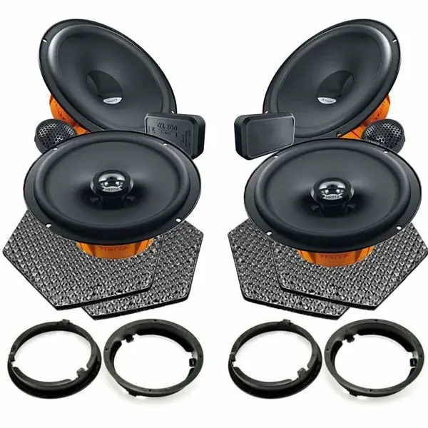 Pachet difuzoare auto Hertz Dieci dedicat Citroen C-Crosser , RMS 80W