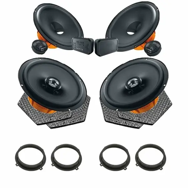 Pachet difuzoare auto Hertz Dieci dedicat Mazda 3 2014-2018, RMS 80W