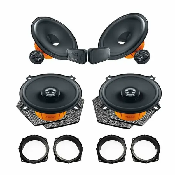 Pachet difuzoare auto Hertz Dieci dedicat Mitsubishi Colt 2004-2012, RMS 60W