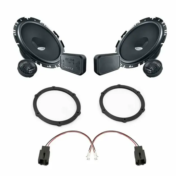 Pachet difuzoare auto Hertz Dieci dedicat usi fata Citroen C3 2009-2016, RMS 80W