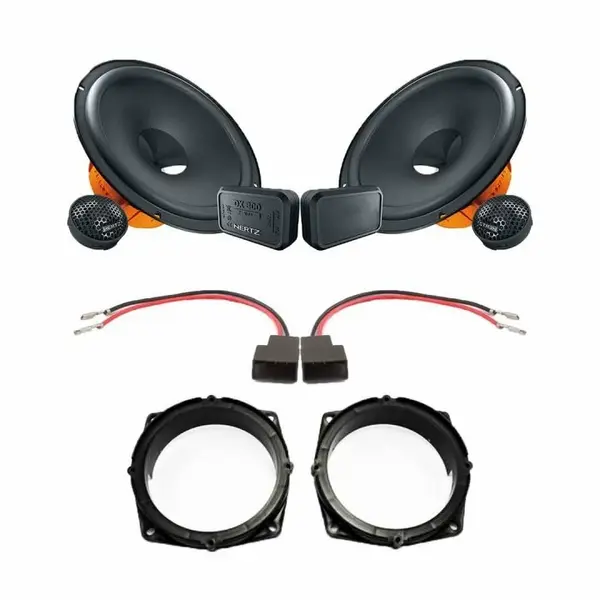 Pachet difuzoare auto Hertz Dieci dedicat usi fata Mitsubishi Colt 2004-2012, RMS 60W