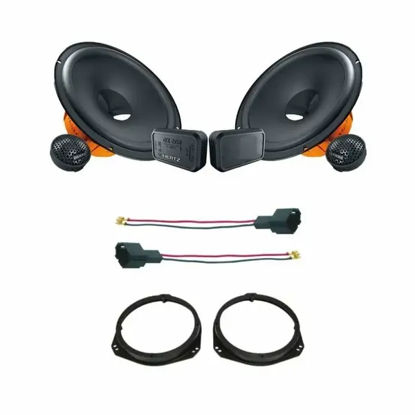 Pachet difuzoare auto Hertz Dieci dedicat usi fata Opel Corsa E 2014-2019, RMS 80W