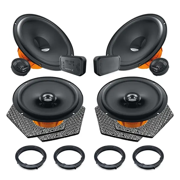 Pachet difuzoare auto Hertz Dieci dedicat Volkswagen UP 2011-, RMS 80W