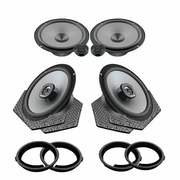 Pachet difuzoare auto Hertz Uno dedicat Dacia Jogger 2021-, RMS 75W