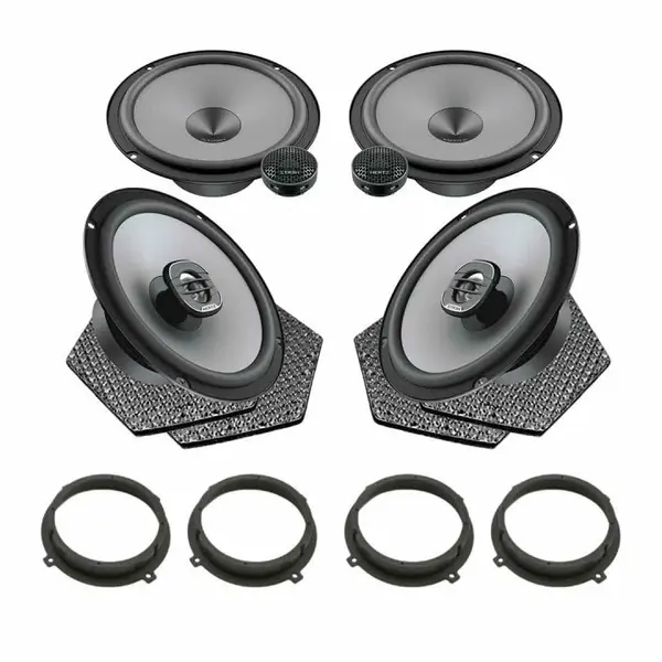 Pachet difuzoare auto Hertz Uno dedicat Hyundai Accent 2018-, RMS 75W