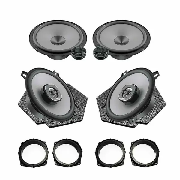 Pachet difuzoare auto Hertz Uno dedicat Mitsubishi Colt 2004-2012, RMS 55W