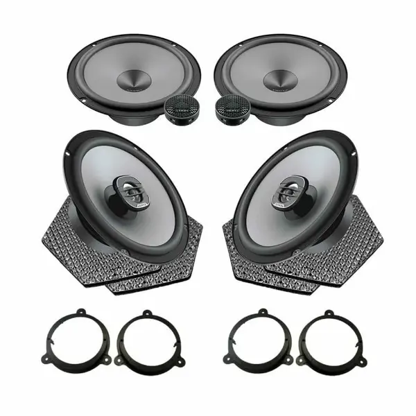 Pachet difuzoare auto Hertz Uno dedicat Nissan Juke 2010-, RMS 75W