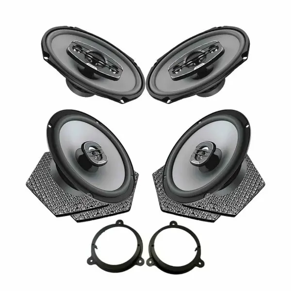Pachet difuzoare auto Hertz Uno dedicat Nissan Navara 2015-, RMS 85W