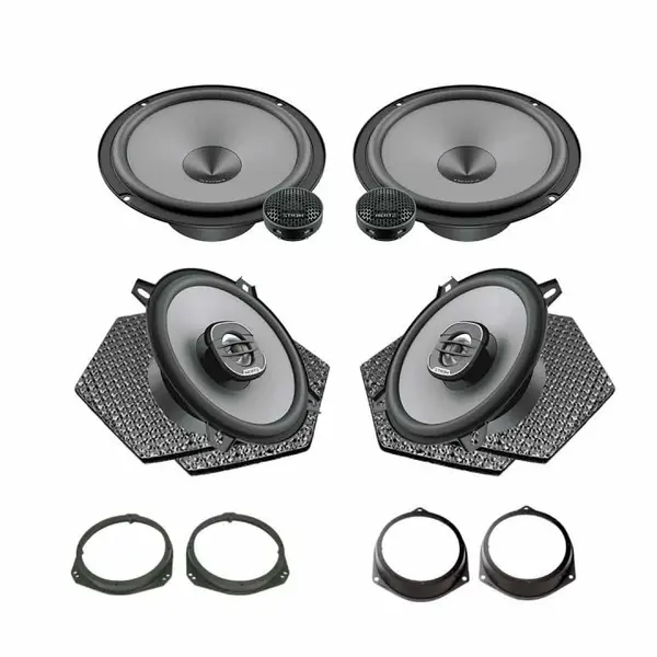 Pachet difuzoare auto Hertz Uno dedicat Opel Corsa E 2014-2019, RMS 75W