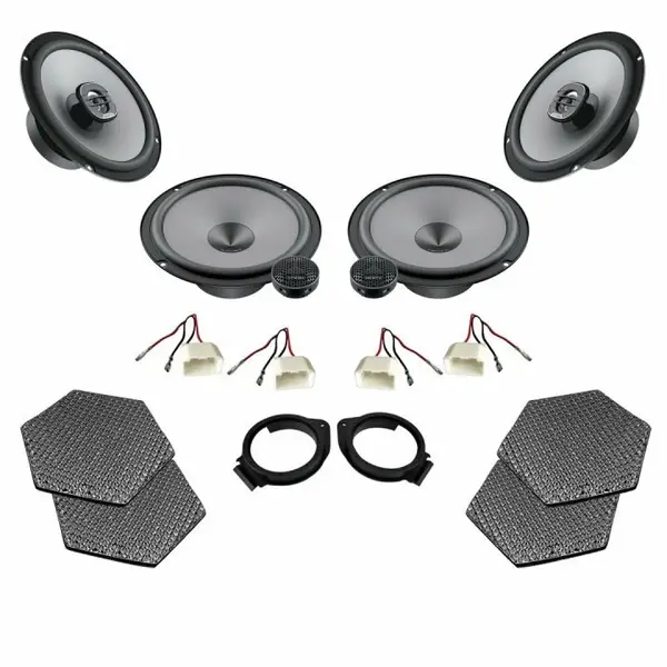Pachet difuzoare auto Hertz Uno dedicat Opel Mokka (2012-Prezent)
