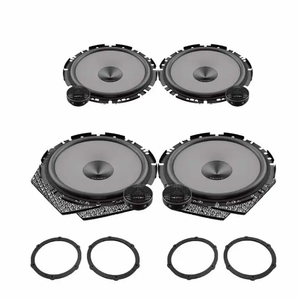 Pachet difuzoare auto Hertz Uno dedicat Peugeot 5008 2009-2017, RMS 70W